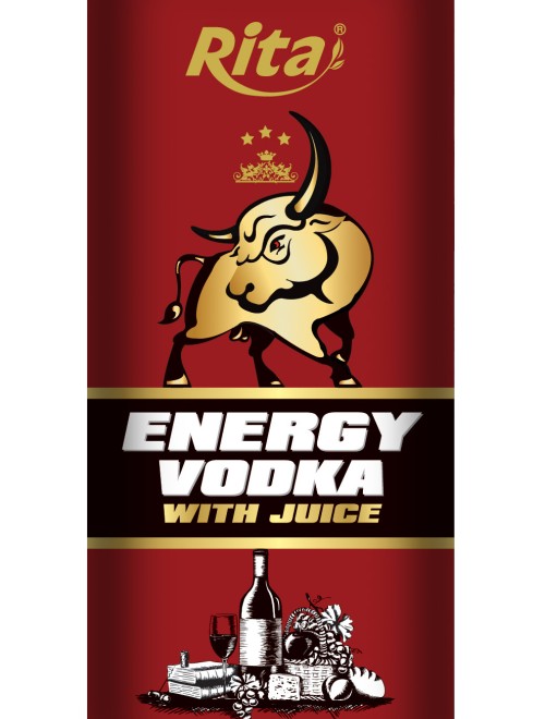 Energy Vodka with juice 250